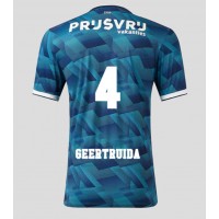 Feyenoord Lutsharel Geertruida #4 Replica Away Shirt 2023-24 Short Sleeve